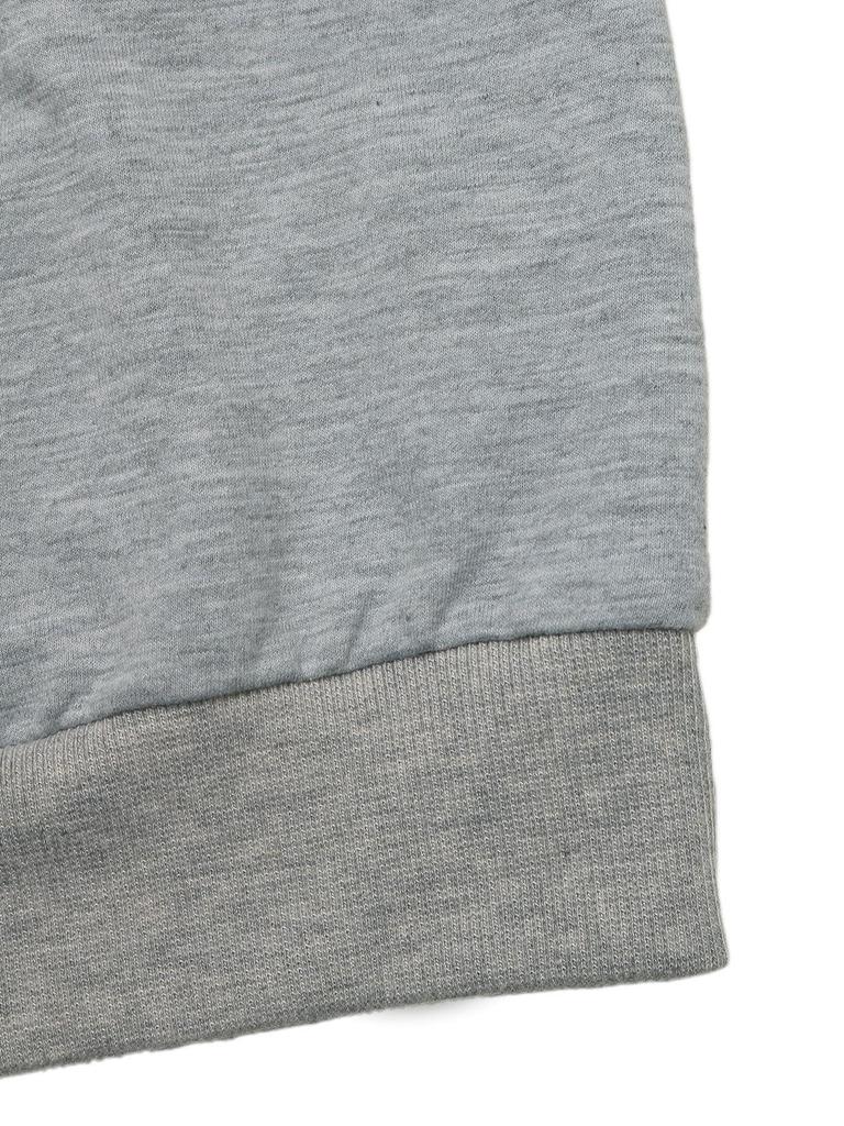 Heart Embroidered Korean-Style Loose Hoodie for Women - Long Drop Shoulder Sleeves, Round Neck, Autumn/Winter Fashion.
