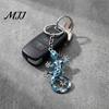 Lucky Gecko Charm Keychain Pendant Geometric Pattern Imitation Design Zinc Alloy Sweet Cool Accessory Key Chain Electroplated Holder Backpack Car