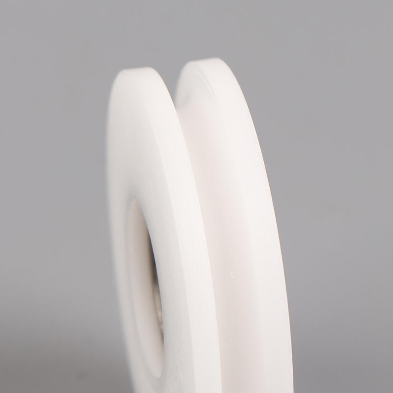 8*50*12Mm Wide Slot 5/7Mm U Groove Roller Guide Wheel Pom Nylon Groove Wire Rope Bearing