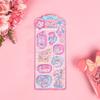 Anime Hello Kitty Hangyodon Cinnamoroll 3D Transparent Jelly Sticker Crystal Cute Decorative Stickers Phone Casesdiy Toys