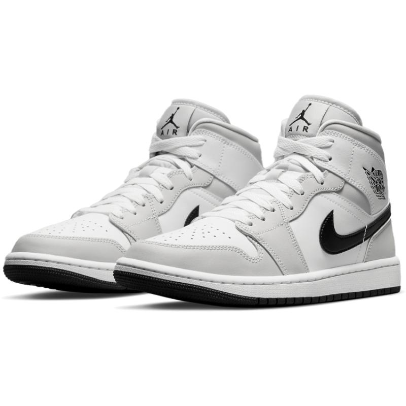 Air Jordan 1 Mid 'Grey Fog' Women's Jordan BQ6472-015