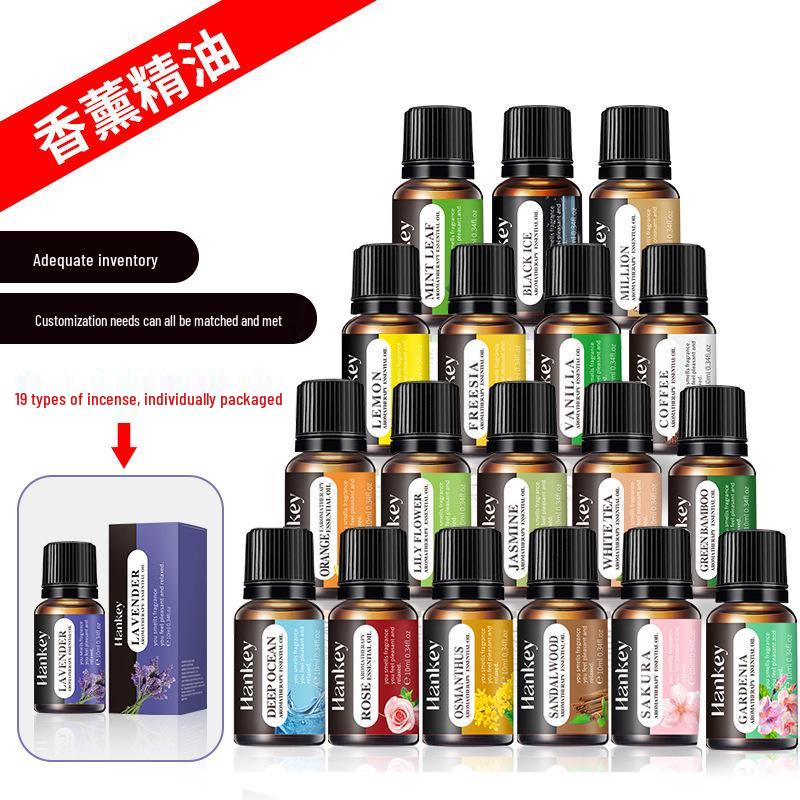 English Aromatherapy Essential Oils: Long-Lasting, Water-Soluble Fragrance for Humidifiers & Flameless Diffusers