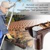 ABBP-Edelstahl Dachrinnen Laubschutz Dachrinnen Laubfänger Fallrohrschutz Fallrohrschutz für Flachdachabläufe
