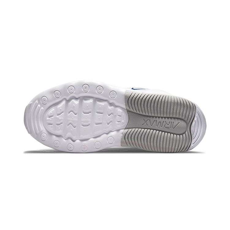 Nike Air Max Bolt PS Pure Platinum Royal Volt Kids Sneakers White Grey-Fog Game-Royal CW1627-004