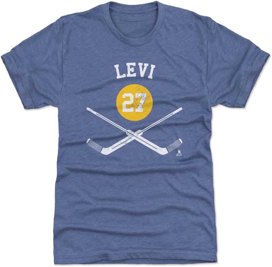 500 LEVEL Devon Levi Men s T-Shirt Devon Levi Buffalo Goalie Sticks S