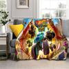 2025 Nuova Nuova Coperta in Flanella Cartone Animato Auto da Corsa H-Hot Wheels, Morbida Coperta Plaid per Casa Camera da Letto Letto Divano Coperta da Viaggio Regalo per Bambini