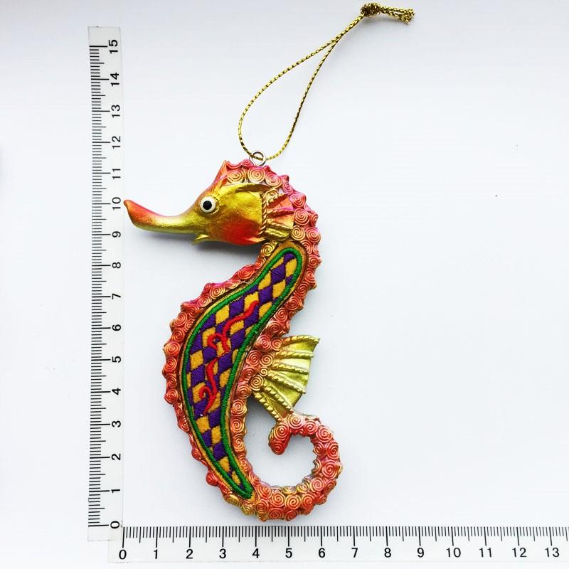 Bali Touristensouvenir Kreativer Kühlschrankmagnet Harz Stickerei Fisch Magnetische Kühlschrankmagnete Bemaltes Dekoratives Kunsthandwerk