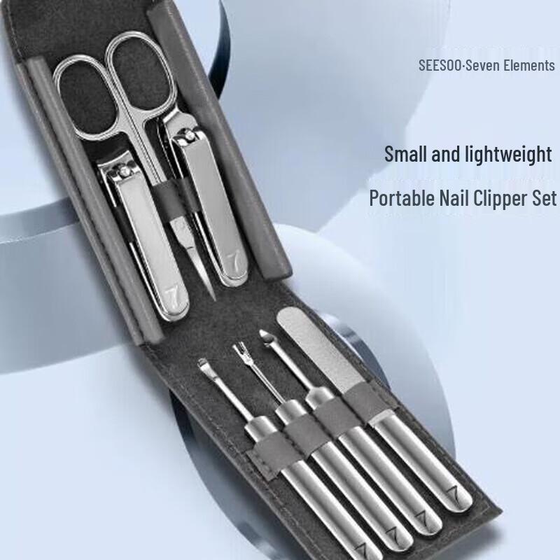 SEESOO 7-Piece Manicure Gift Set