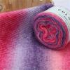 3pcs Ombre Yarn Bundle Chunky Cotton for Knitting & Crochet Thick Gradient Blanket Yarn Kit Total 300g DIY Assortment