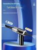 Rechargeable Dual-Purpose Vacuum & Blower: Handheld Cleaner for Home, Car, Desktop, Wardrobe & Hair Drying Tasks.