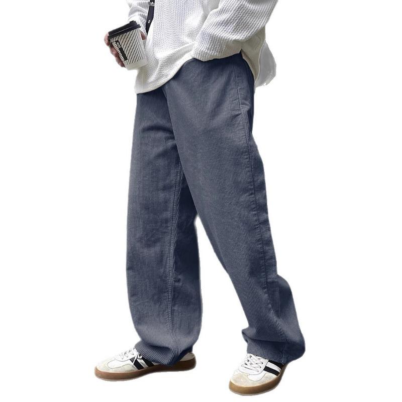Men's casual pants are thin, spring and autumn pendant feeling mopping floor straight pants, casual long pants