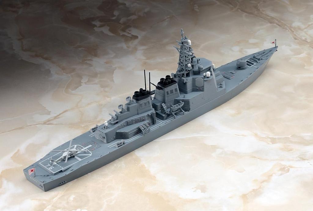 Hasegawa 1/700 Waterline Series Japan Maritime Self-Defense Force Aegis Destroyer Myoko Plastic Model 029