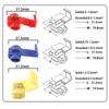 Wire Cable Connectors Scotch Lock Electric Quick Splice Terminals Crimp Non Destructive Without Breaking Line AWG 22-18