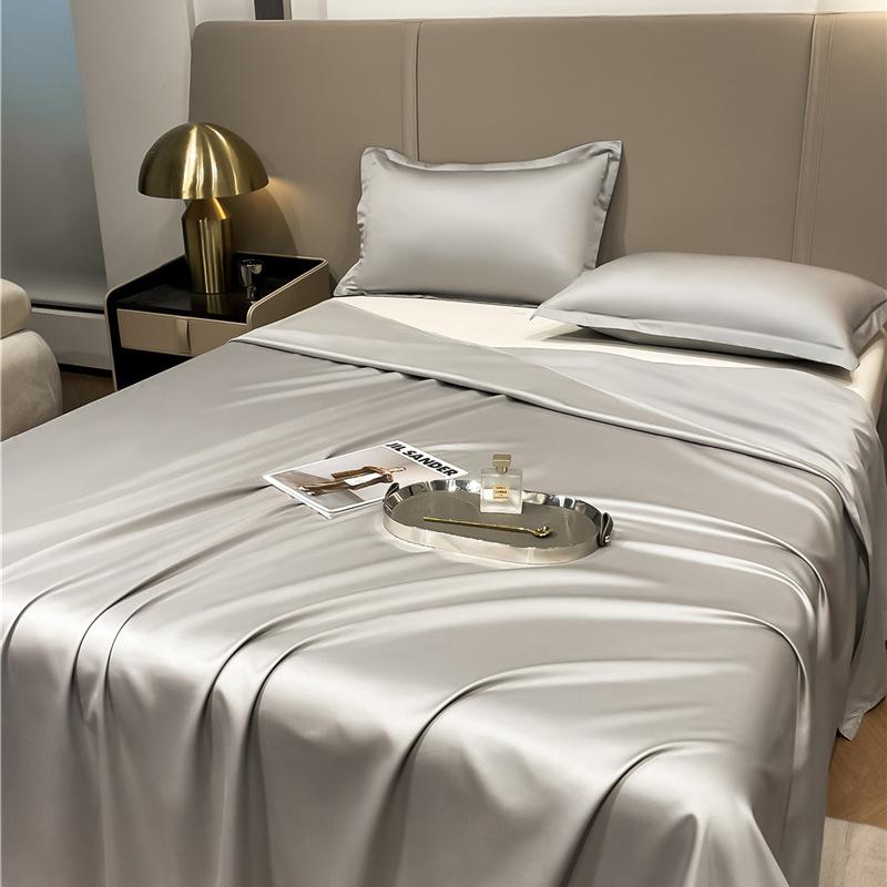 Простыни Твердые Плоские Нескользящие Удобные Двуспальные Матрасы Полного Размера Чехол — фото 10