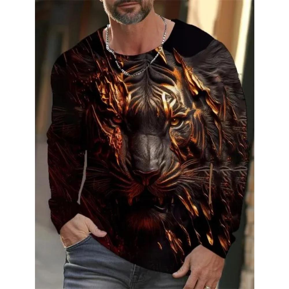 Men's Loose Comfort Top Casual Long Sleeve Versatile Breathable Pullovers Long Sleeves Men’s