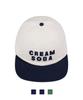 CREAM SODA LAB Applique Panel Ball Cap Navy