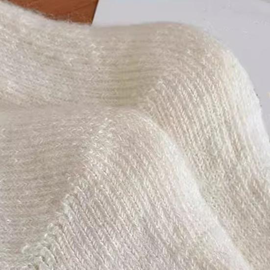 Winter Fleece Lined Crew Socks for Women Cozy Soft Warm Thick Floor Socks Thermal Boot Socks for Cold Weather