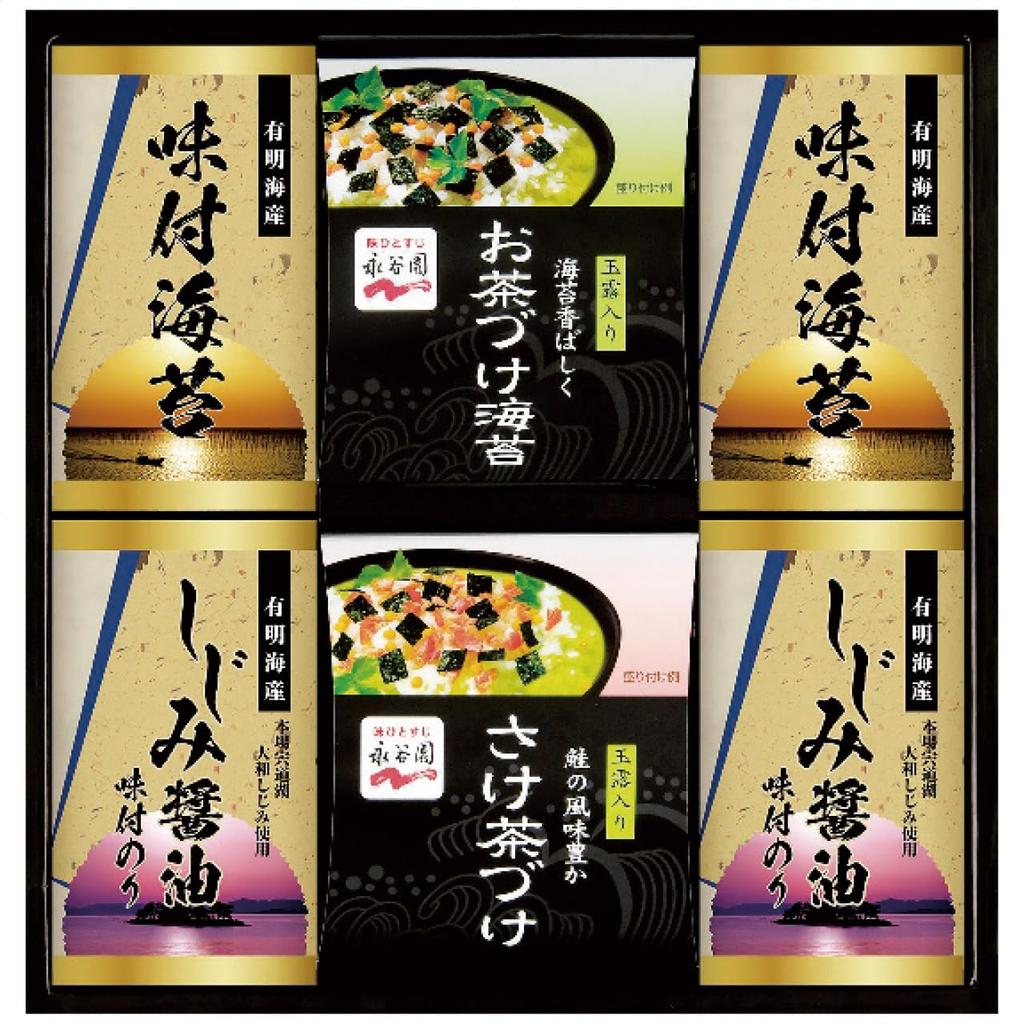 Nagatanien Ochazuke and Ariake Sea Flavored Nori NYA-30