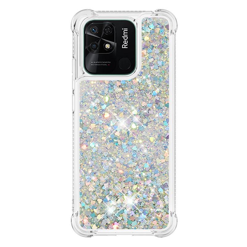 Fundas Redmi 10C Quicksand Case for Xiaomi Redmi 10C Coque Soft Liquid Bling Bling Cover For Xiaomi Redmi 10 C Phone Case Capa