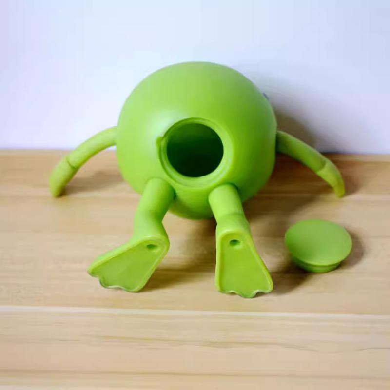 15cm Cartoon DSN Toy Story Monsters University Mike Wazowski Mr Q Money Pot Piggy Bank PVC Model Toys Collection Doll
