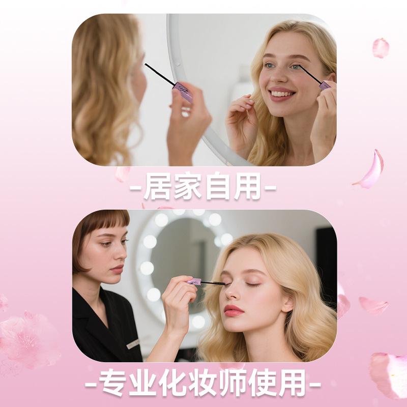 European & American Style 30D/40D Segmented Cluster Lashes 10 Rows Set - Voluminous & Curly DIY Eyelash Extension Kit with Tweezers & Glue