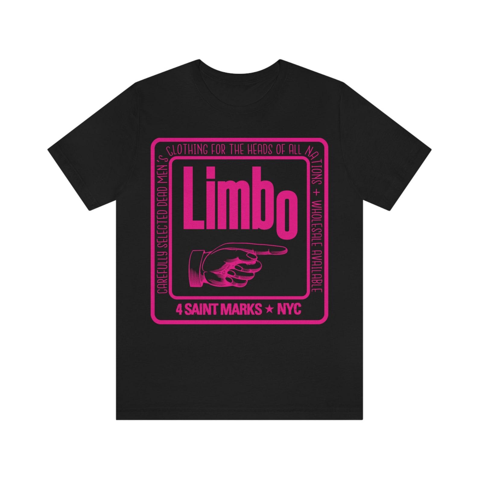 Limbo/Limbo Store/Defunct store/Retro Store/NYC T shirt/swinging 60s/St. Marks Place/ retro T shirt/psychedelic/East Village NYC/Limbo T shirt 3XL