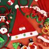 18 STÜCKE Weihnachts-Stirnbänder und Brillengestelle Weihnachts-Hut-Set Weihnachts-Stirnbänder Weihnachtshut Weihnachtsfeier Brillengestelle