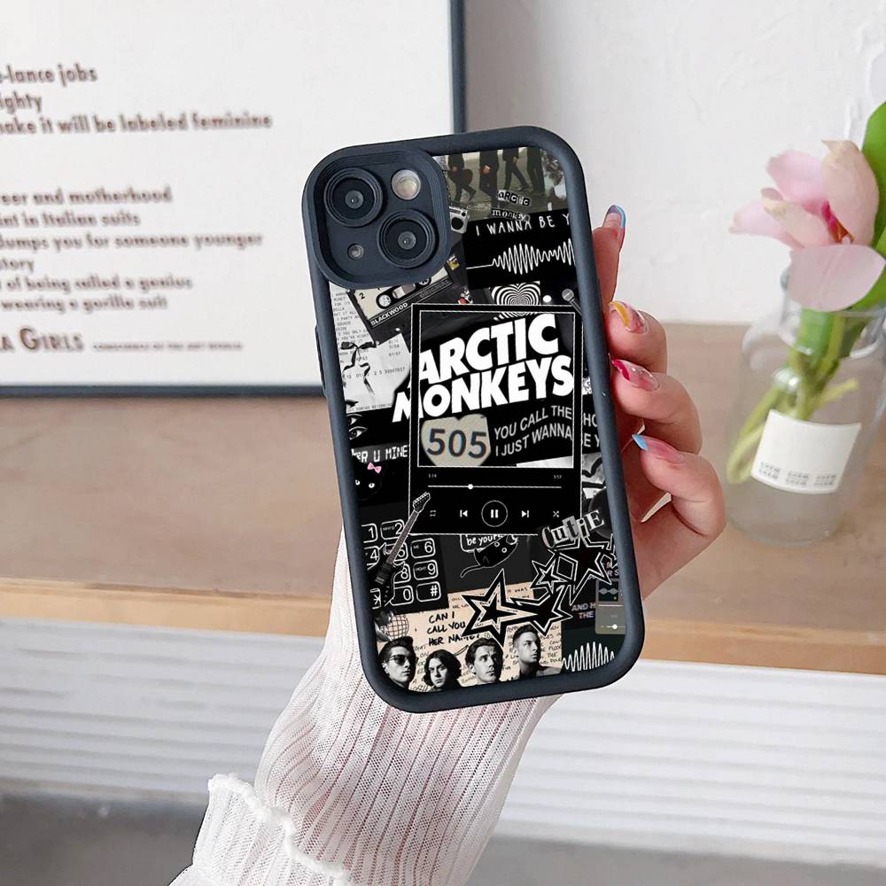 Hot A-Arctic M-Monkeys Band Phone Case For IPhone 17 16 15 14 13 12 11 Pro Max 16E Plus INS Soft Cover