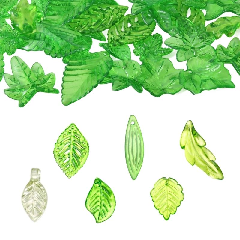 

Contemporary Leaves Style Ear Accessories Skin Friendly Polymer Leaves For Party Outfits Daily Looks