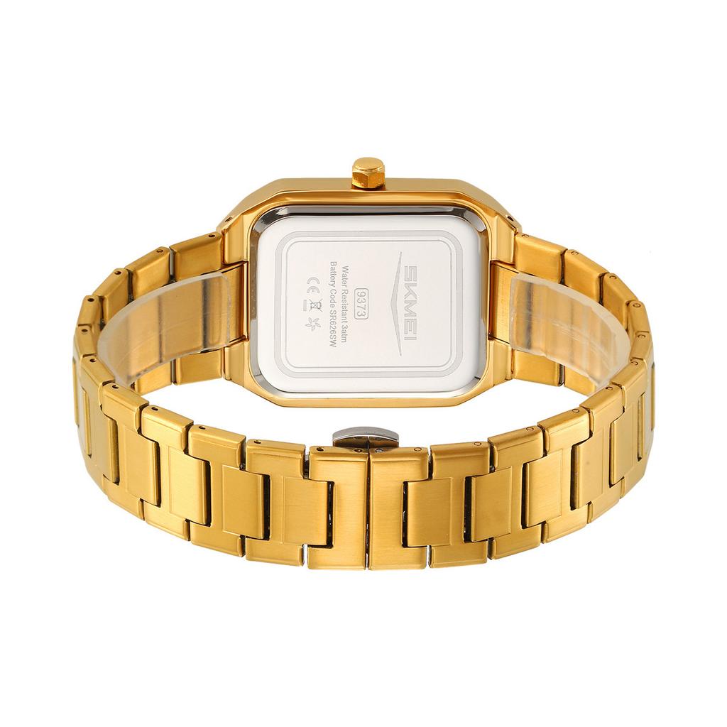 Watch Men's Square Waterproof Steel Belt Men's Quartz Watch Calendar Watch Source
