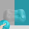 Automatic Air Inflatable Pillow Press-inflatable Neck Cushion Head Pool Pillow  Outdoor