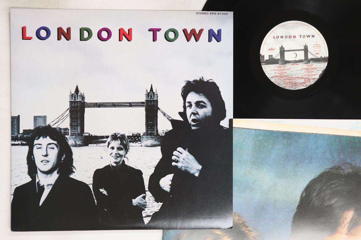 

LP Record PAUL MCCARTNEY, WINGS - London Town EPS81000 CAPITOL 1978 Japan Rock Used