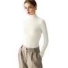 Women's High Neck 100% Pure Cashmere Sweater - Thickened, Slimming, Warm Knit Base Layer