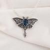 London Blue Topas Anhänger, 925 Sterling Silber Edelstein Schmuck, handgefertigter Anhänger, Für Thanksgiving