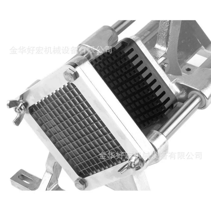 Replace Stainless Steel Blades for Potato Cutter Dicer Manual Vegetable Chopper Black 1/2'' 3/8'' 1/4'' 8-Wedge