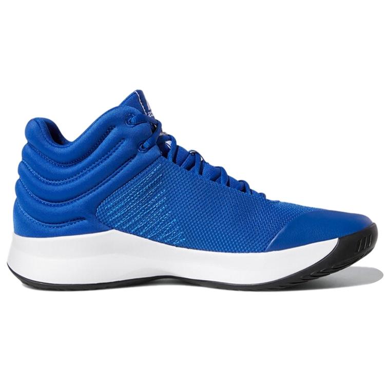 Adidas Pro Spark Abrasion Resistant Mid top Basketball Shoes Men's Blue (Unisex) Basketball Shoes F99894