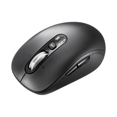 Sanwa Supply Silent Bluetooth Mouse (Tilt Wheel, High-Speed Scrolling) MA-BBS529BK
