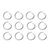 DIY Handmade Jewelry: Metal Open Jump Rings for Bracelets, Necklaces, and Keychains