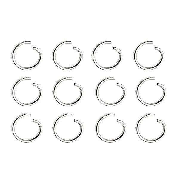 DIY Handmade Jewelry: Metal Open Jump Rings for Bracelets, Necklaces, and Keychains