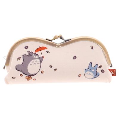 Marushin Glasses Case with Studio My Neighbor Totoro Taking 1165051400 Clasp, Ghibli, Totoro, Off,
