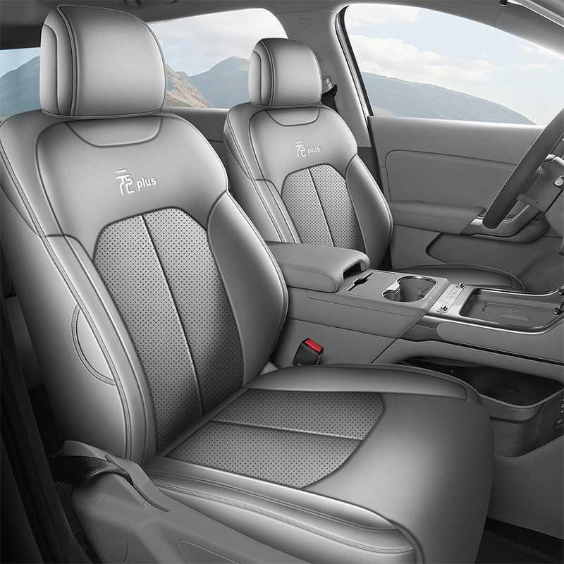 Full Coverage Seat Covers for 26 Third-Gen BYD Yuan Plus Intelligent Driving Models Half Rear Coverage