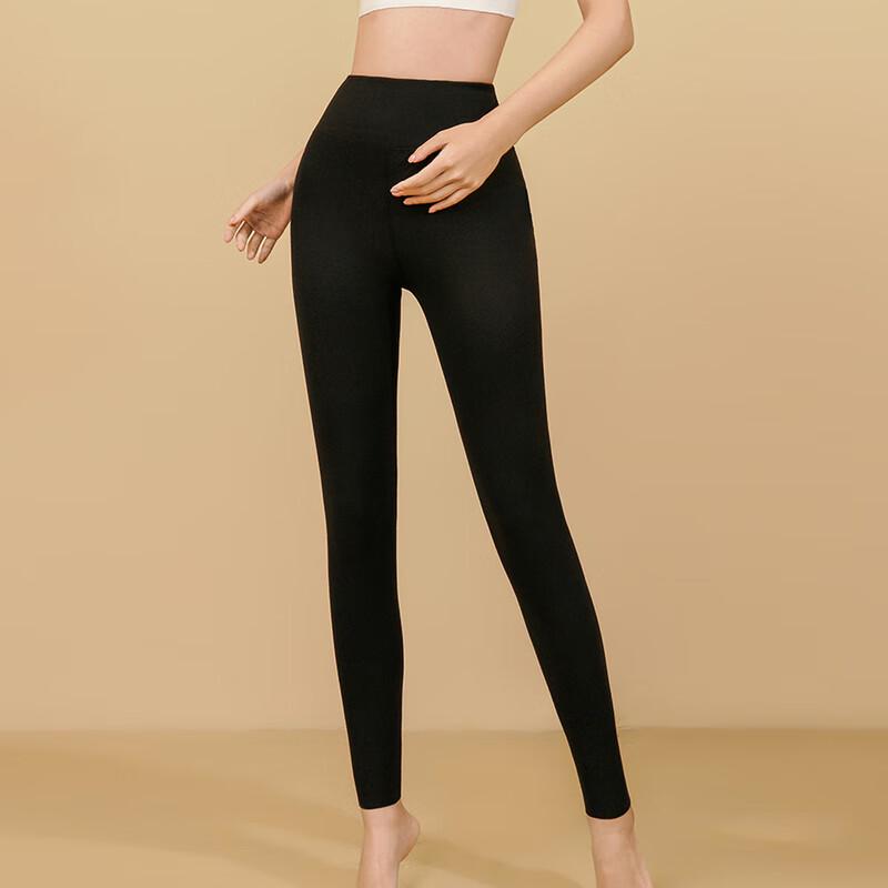 YUZHAOLIN Women's Double-Sided Warm Thermal Leggings