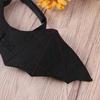 Halloween Pet Clothes Black Bat Wings Costume for Dogs 3Pcs Set