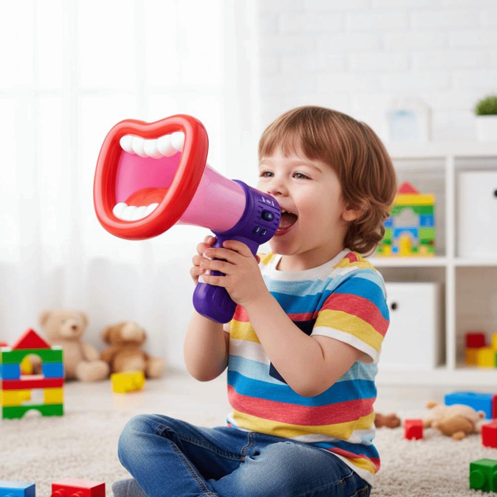 Lightweight Loud Speaker Portable Voice Changing Loudspeaker Funny Megaphone Voice Effects