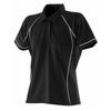 Finden & Hales Womens/Ladies Performance Piped Polo Shirt