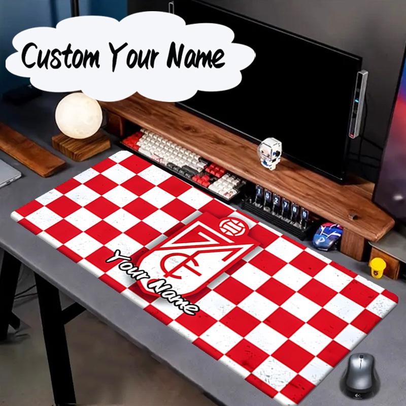 Custom Name Mouse Pad Granada Golden Crest  Mouse Pad, Gaming Mouse Pad, Keyboard Pad, Desk Decor for Computer Notebook Fan Birthday Gift