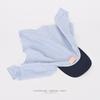 French Tied Headband, Duckbill Cap, Women, Summer Travel, Taking Photos for Sun Protection, Letter Grid, Triangular Scarf, Headscarf