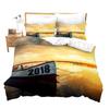 Sailing Ship Pattern Duvet Cover Set 3D Print Boat For Boys Teen Adult Bedding Set Polyester Comforter Cover Full King Twin Size