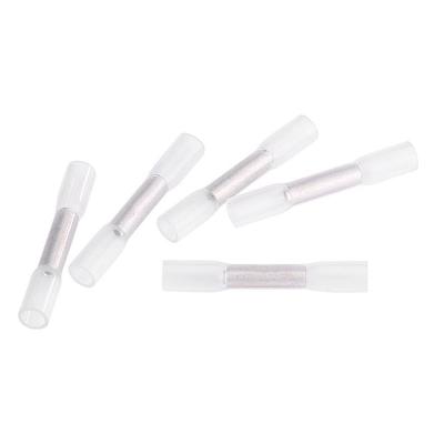 SOCOCO 100pcs Heat Shrink Connectors Heat Shrink Terminals Heat Shrink Bats Copper + PVC
