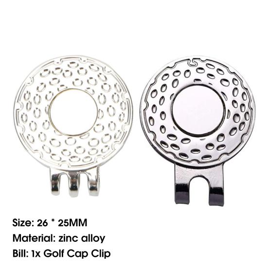 Golf Hat Clip Professional Golf Ball Aiming Magnet Marker Golf Ball Mark Training